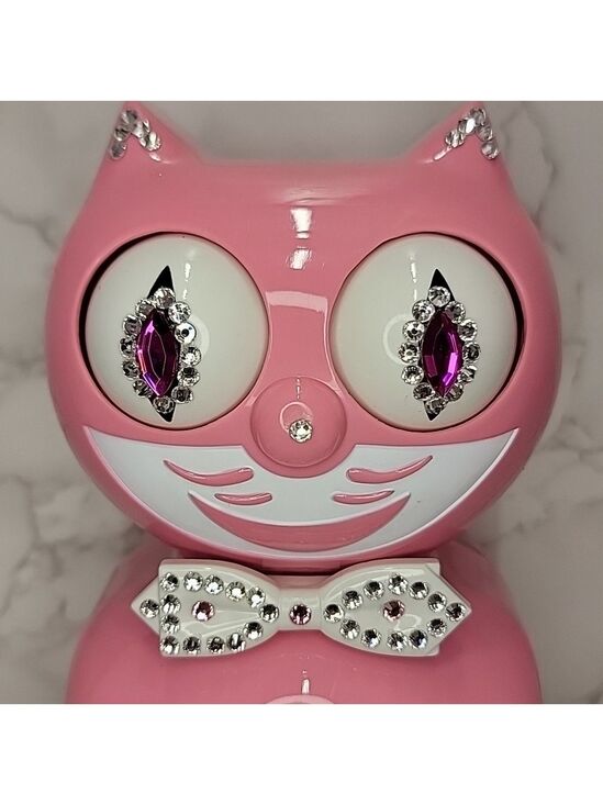 Kit-Cat Klock Other - Jeweled Strawberry Ice Pink Kit-Cat Klock clock SUPER RARE